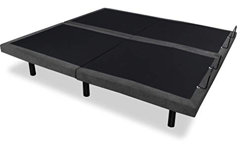 iDealBed 3i Custom Adjustable Bed Base, Wireless, Zero Gravity, One Touch Comfort Positions, Programmable Memory, Advanced Smooth Silent Operation (Split King)