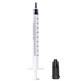 1ml Syringes with Caps (Pack of 25)