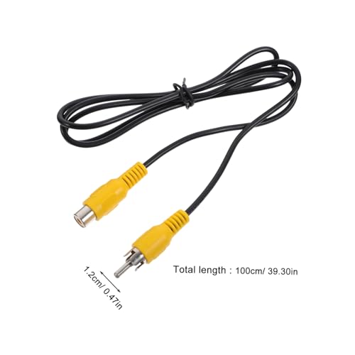 Cable de audio macho hembra de extension de sonido UKCOCO 4 piezas jack multimedia 4