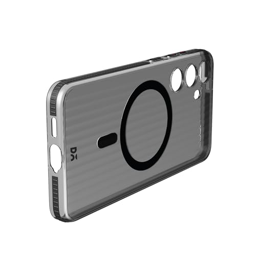 Image of DailyObjects Beam 2.0 Magnetic Case Cover Compatible with Samsung Galaxy S24 Plus | Wireless Charging Slim Back Cover | 2 Layer Edge Protection & Shockproof - Black