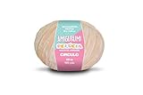 Fio Círculo Amigurumi Pelúcia 100% Poliéster - 131m - 85g - Chantilly 7563