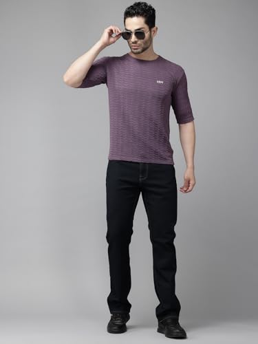 Image of TICOSS Men's Polyester Regular Fit T-Shirt