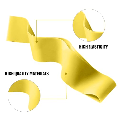 Image of Rubber Ankle Strap for Swimming Swim Band for Legs Resistance Exercise Strength Swimming Training Equipment Accessories Exercise Bands for Women & Men, 3pcs