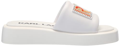 Image of KARL LAGERFELD Women's Opal Embellished Platform Sandal