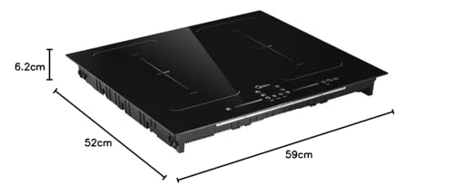 Cooktop de Indução 4 bocas Dual Freezone Midea, CFBD42 - Imagem 10