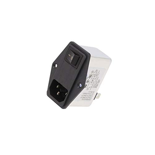Connecteur IEC 60320 RIS0622H2 mâle 6A assurant une alimentation électrique stable