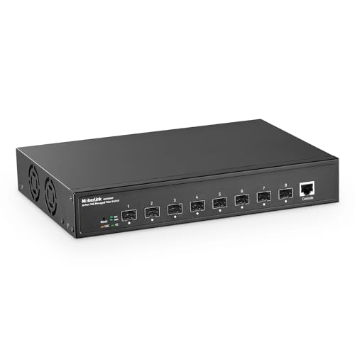 Amazon.co.jp: MokerLink 8ポート 10G SFP+ マネージドファイバー