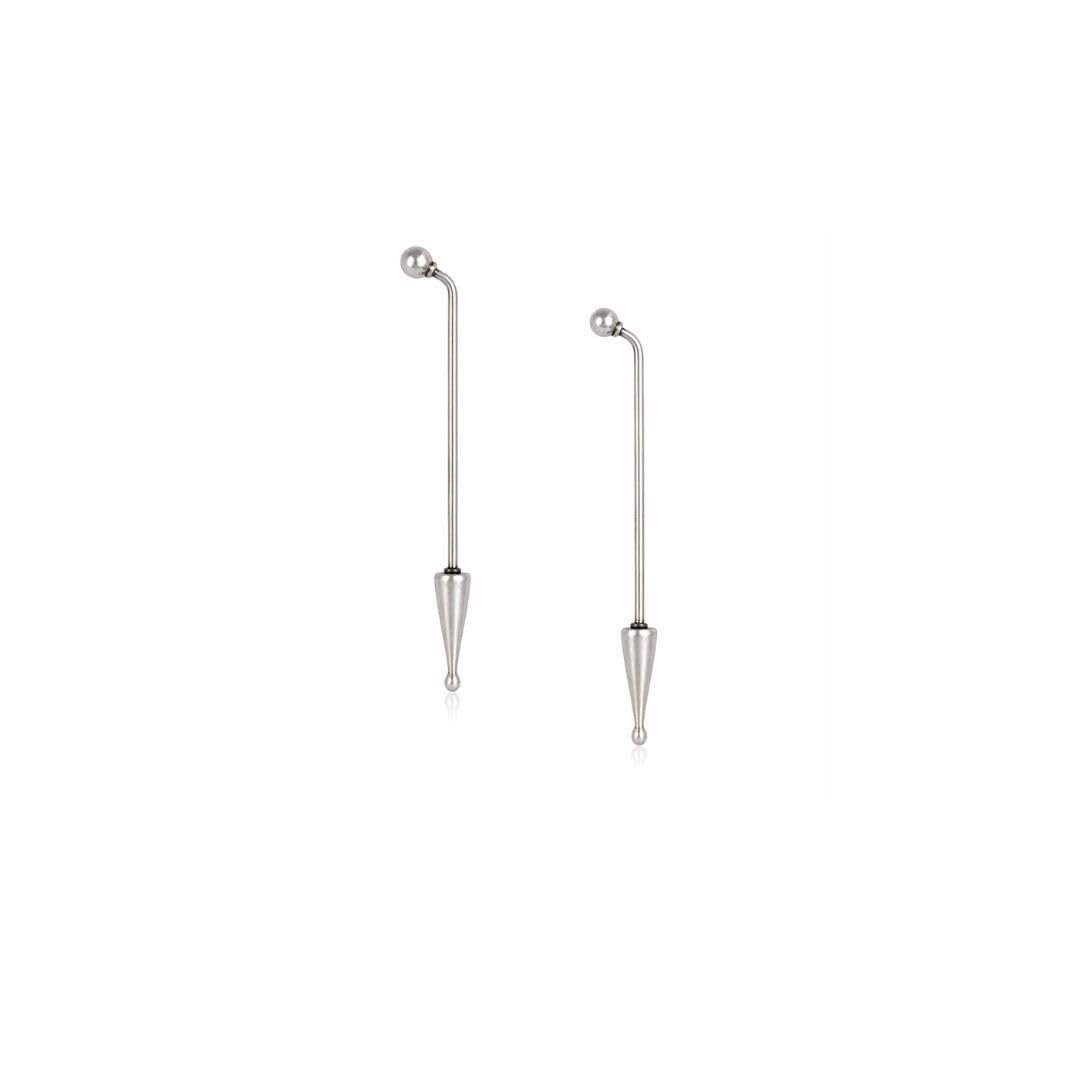 92.5 Sterling Silver Arrow Earrings/Gifts for Women and Girls/Unique Gift/With 92.5 stamp and Certificate of Authentiity/Anniversary Gift-image-8