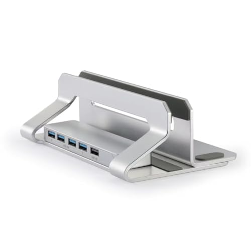 Support vertical pour ordinateur portable de 11 à 17.3 pouces idéal pour le télétravail