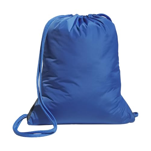Image of adidas Alliance Sackpack - Drawstring Backpack Small Bag for Men and Women, 3 /Ray Blue /White, One Size, Alliance Sackpack - Drawstring Backpack Small Bag for Men and Women