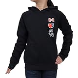 [アンダーアーマー] UA RIVAL FLEECE SKETCH PACK HOODIE Black/Tech Blue/Dark Orange YSM