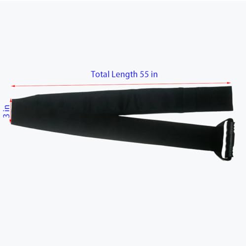 1 Pcs Kneeboard For Boating Replacement Padded Knee Boards Strap Boating Shock Water Strap For Sport Kneeboard Rope With Handle Kneeboard Strap Kneeboard For Watersports Knee Boarding Knee Surfing