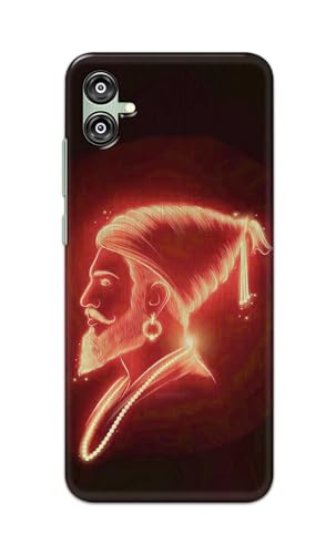 Image of PRINTFIDAA Printed Hard Back Cover Case for Samsung Galaxy M04 | F04 | A04e Back Cover (Chatrapati Shivaji Maharaj) -112