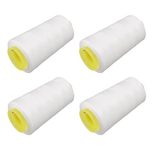 Hilos de Costura Serger Zunate 4Pcs Blanco miniatura 3
