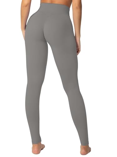 Image of Sunzel Sunzfly Invisible Butt Scrunch Workout Leggings for Women, Butt Lifting High Waisted Gym Yoga Pants with Tummy Control