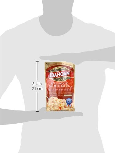 Idahoan Mashed Potatoes, Applewood Smoked Bacon, 4 oz