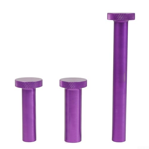 Sisinkal Herramienta de extracción de amortiguador de horquilla de bicicleta de aleación de aluminio para FOX 32 34 36 38 40 amortiguador de resorte lateral púrpura M8 M10 herramientas de