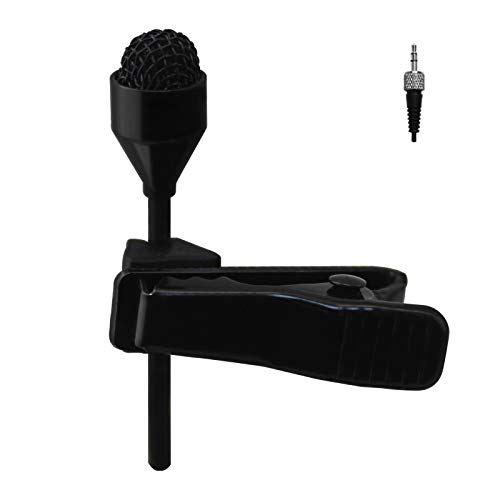 Pro Lavalier Lapel Microphone JK MIC-J 044 Compatible with Sennheiser Wireless Transmitter - Omnidirectional Condenser Mic