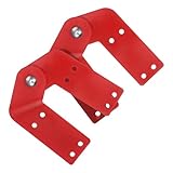 Ciieeo 2 Bisagras Metálicas para Escaleras de Tijera, Accesorio para Reparación y Mantenimiento en Hogar y Taller