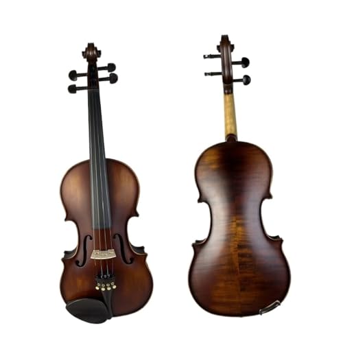 Violon pour débutant en bois massif mat 3/4 instrument à cordes
