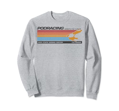 Sweatshirt Star Wars Retro Line Podrace chaud et résistant au lavage
