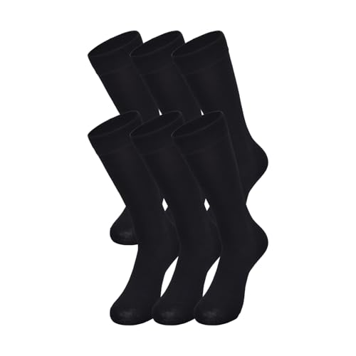 GAP Men's 6-Pack Dress Crew Socks, Soft & Stretchy
