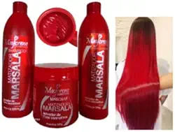 Kit Matizador Marsala Intensificador Tons Vermelhos Maycrene…