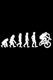  Evolution BMX Fahrrad: DIN A5 Liniert 120 Seiten / 60 Blätter Notizbuch Notizheft Notiz-Block Fahrrad BMX Motive & Geschenke