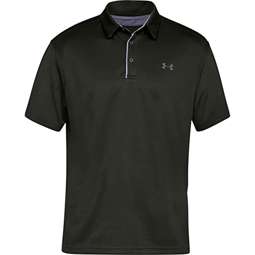 Image of Under Armour Men's Polyester Solid Tech Polo | T-Shirt | 1290140-001