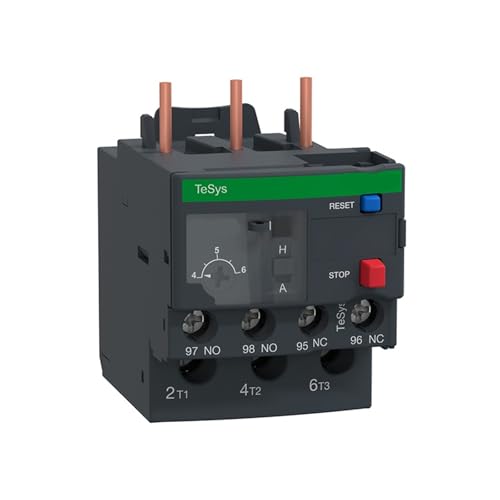 Relais de surcharge thermique LRD05C à LRD35C pour protection moteur triphasé