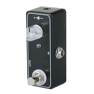 Clean boost function enhances signal strength without changing original timbre. True bypass design keeps instrument sound natural when pedal is inactive. Works with guitar, bass and electro-acoustic instruments for wide application. Compact size fits...