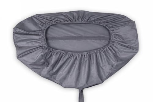 Image of Ac Service Plastic Jacket (Wash Bag) For 1 Ton, 1.5 Ton To 2 Ton Split Ac Which Is Waterproof Indoor Unit Cover With Drain Outlet For Cleaning Purpose (Wash Bag Grey)