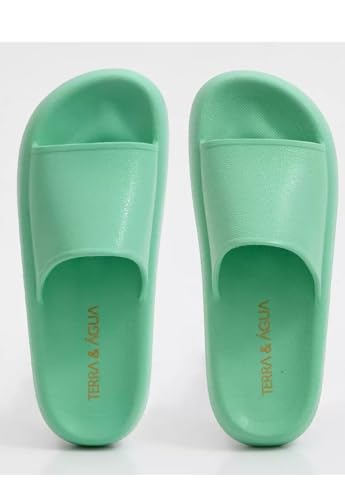 BOAONDA, CHINELO NUVEM TERRA E AGUA SALVIA Tamanho:33/34;Cor:verde