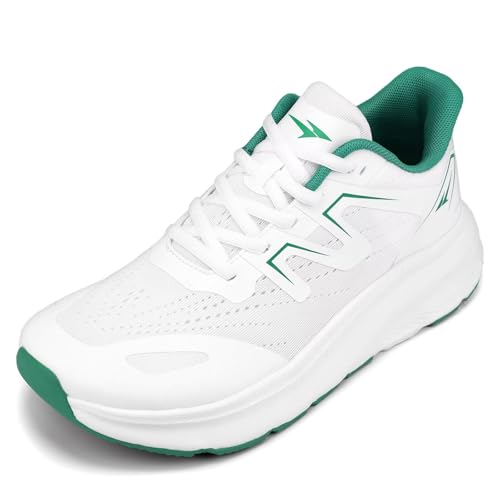 Image of KDN Men's Wide Toe Box Shoes Cushioned Road Running Shoes Non Slip Mens Walking Sneakers for Wide Feet Comfortable Athletic Gym Workout Shoes Wide Width