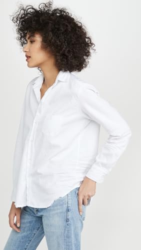 Frank & Eileen Women's Eileen Tattered Denim Shirt4