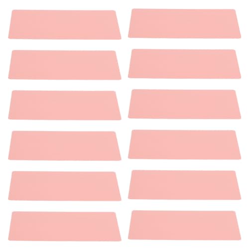 Tarjetas de visita metálicas rosa para organizar la oficina y crear manualidades DIY