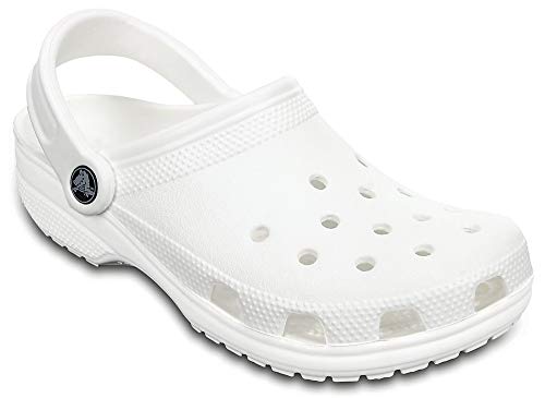 Amazon.com: Crocs Sandalias clásicas para mujer US9 Blanco : Ropa, Zapatos  y Joyería