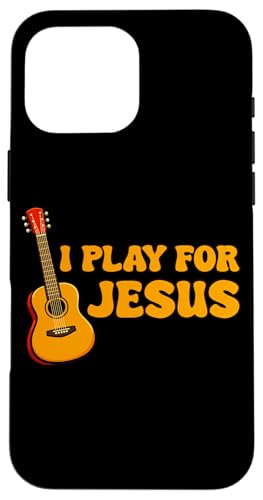 I Play For Jesus ���� �~���[�W�V���� �L�b�Y �M�^�[ �@�� �X�}�z�P�[�X iPhone 16 Pro Max �p