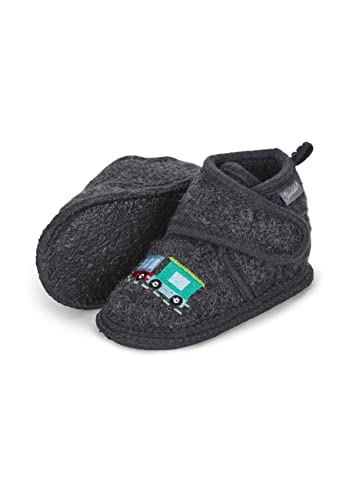 Sterntaler Baby Jungen Hausschuhe Baby Hausschuhe Eisenbahn Babyschuh -...