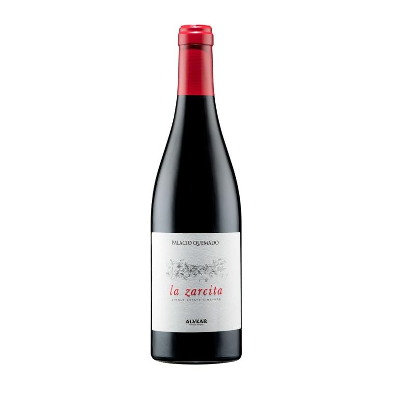 La Zarcita: Vino tinto elegante y complejo con notas de frutas rojas y negras, toques especiados y fondo balsámico - Equilibrado, fresco y persistente (1 Botella)