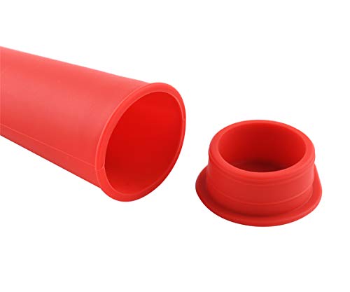 Silicone Ice Pop Molds,Popsicle Maker Molds,8 Vibrant Colors,Set of 8 - Image 5