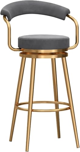 Tabouret de bar haut pivotant XJBTBA pour soulager le dos autour de l'îlot