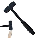 ✅Prise en main et rangement optimaux : notre marteau maillet dispose d'une poignée ergonomique pour fournir une prise en main confortable et réduire la fatigue de la main. Le trou dans la poignée permet une suspension et un rangement faciles, ce qui en fait un outil pratique pour tout amateur de bricolage.