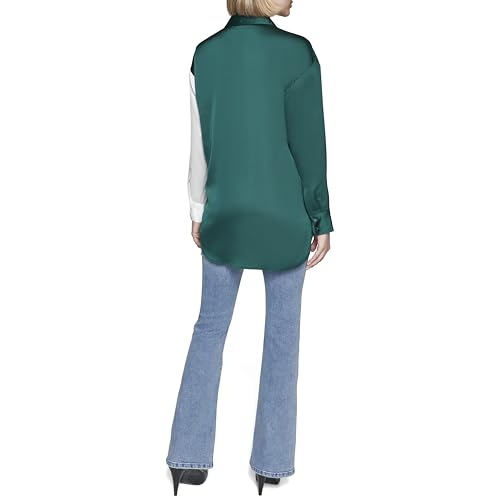 KARL LAGERFELD Women's Oversized Printed Blouse4