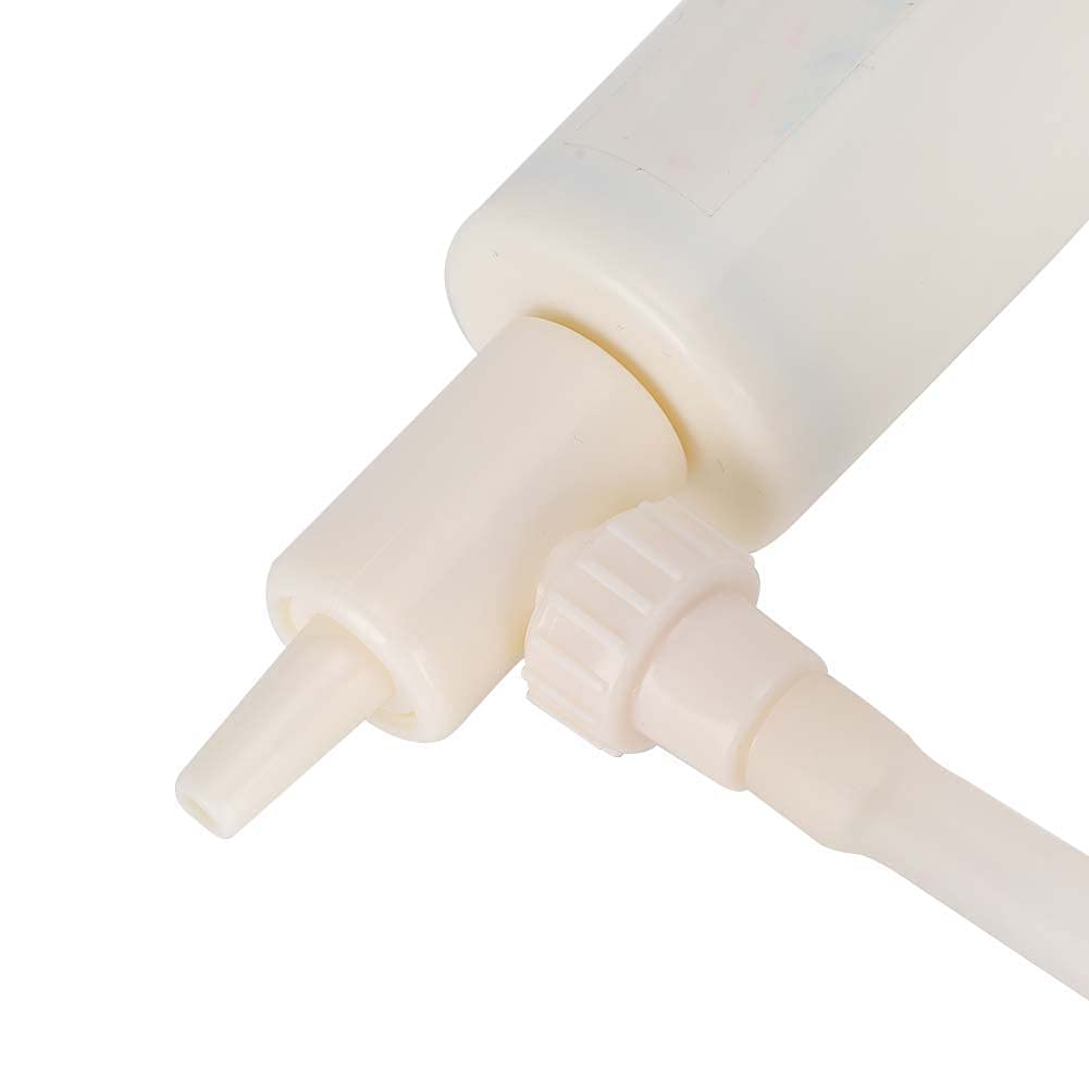 Bomba de Succión de Flema, Aspirador de Esputo Manual sin Energía Dispositivo de Succión de Material ABS con Tubo de Succión Desechable para Rescate en el Sitio y Cuidado en el