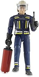 Bruder Fireman with Helmet, Gloves & Accessories