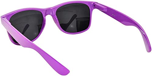 Retro Style Sunglasses 80's Classic Vintage Unisex Nerd Colored Frame OWL ®3