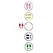 Midlee Sensory Path Decals for Floor & Wall- Set of 9 Vinyl Designs