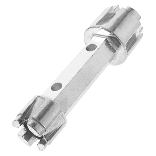 Happyyami 浴槽用下水器?手 アルミ合製 配管レンチ 狭小空間対応 耐久性 取り付け 取り外し簡単 水道修理用プランバーズレンチ
