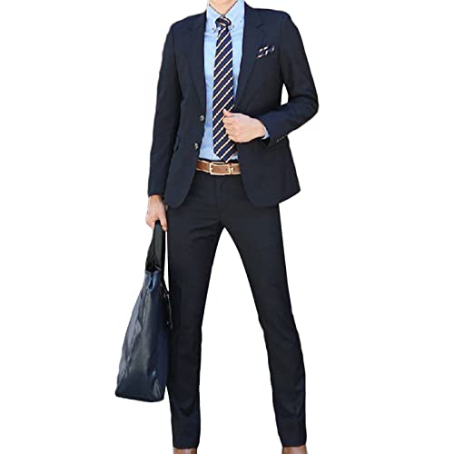Hommes Deux Boutons Peak Lapel Blazer pour un look Business Suit chic et moderne
